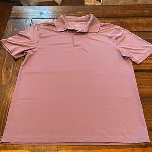 Members Mark performance polo short sleeve shirt. AM. Excellent condition